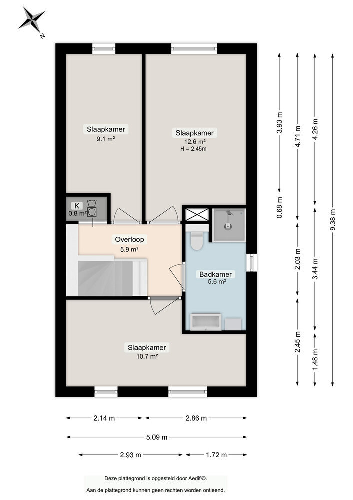 Meerval 10, 9408 GJ Assen - € 425.000 k.k. - Boekholt & partners makelaars Assen